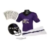 Franklin Sports Baltimore Ravens Deluxe Football Uniform Set