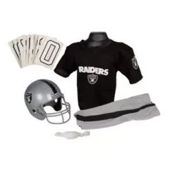 Franklin Sports Las Vegas Raiders Deluxe Football Uniform Set