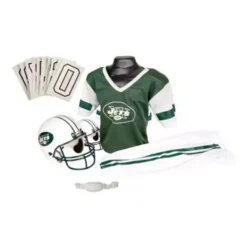 Franklin Sports New York Jets Deluxe Football Uniform Set