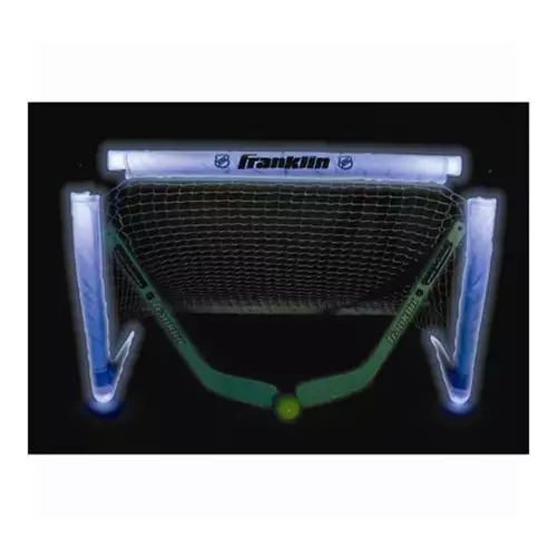 Franklin Sports Light Up Mini Hockey Goal Set