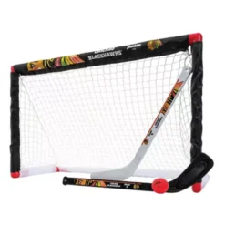 Franklin Sports NHL Chicago Blackhawks Mini Hockey Set