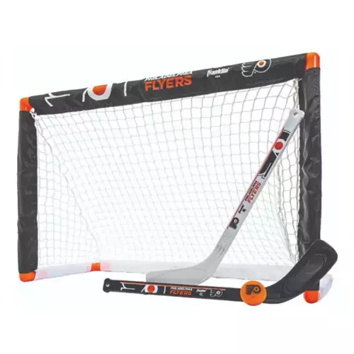 Franklin Sports NHL Philadelphia Flyers Mini Hockey Set