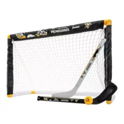 Franklin Sports NHL Pittsburgh Penguins Mini Hockey Set