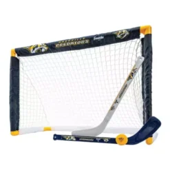 Franklin Sports NHL Nashville Predators Mini Hockey Set