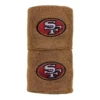 Franklin Sports San Francisco 49ers Wristband 2pk