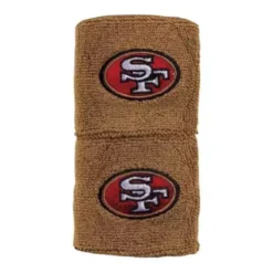 Franklin Sports San Francisco 49ers Wristband 2pk