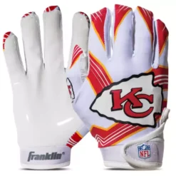 Franklin Sports Kansas City Chiefs Receiver Gloves