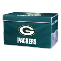 Franklin Sports Green Bay Packers Collapsible Footlocker Storage Bin