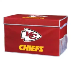 Franklin Sports Kansas City Chiefs Collapsible Footlocker Storage Bin
