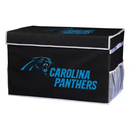 Franklin Sports Carolina Panthers Collapsible Footlocker Storage Bin - Image 2