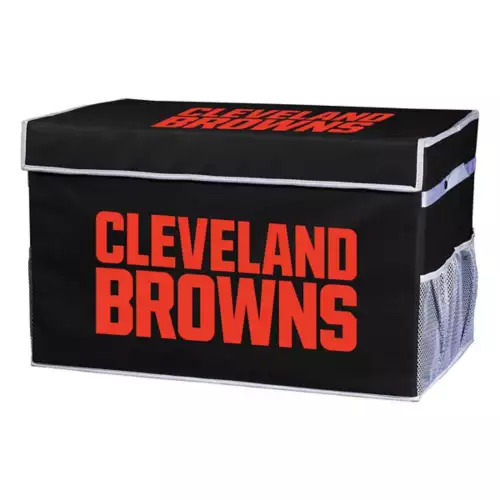 Franklin Sports Cleveland Browns Collapsible Footlocker Storage Bin - Image 2