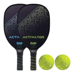 Franklin Activator 2 Player Wood Pickleball Paddle And Ball Set