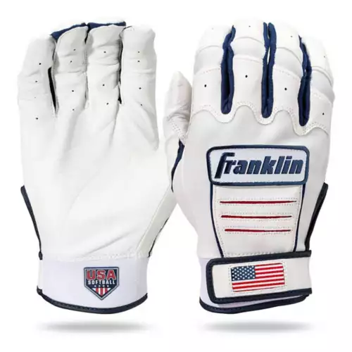 Women Franklin Sports USA CFX Pro Softball Batting Gloves