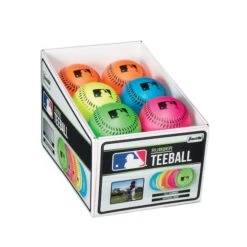 Pro Brite Assorted Neon Rubber T-Ball 9 In.
