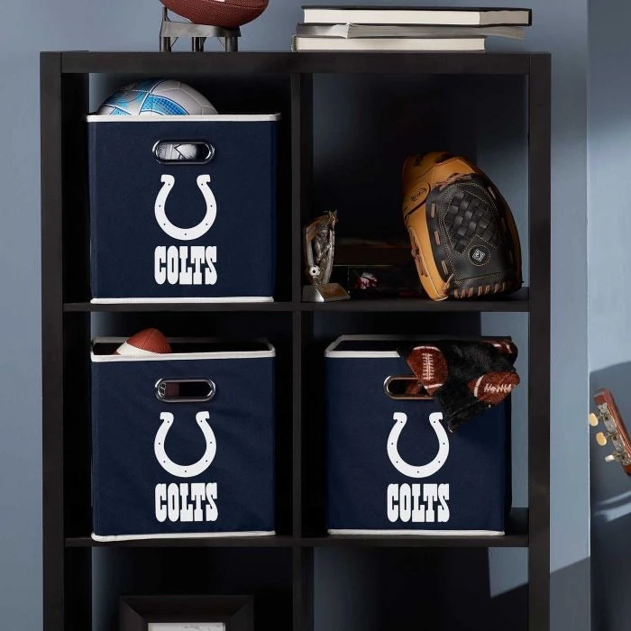 Franklin Indianapolis Colts NFLĀ® Collapsible Storage Bins - Image 3