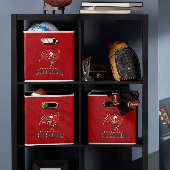 Franklin Tampa Bay Bucs NFL® Collapsible Storage Bins - Image 3