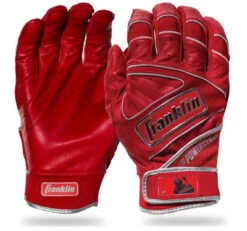Powerstrap Franklin Chrome Batting Gloves