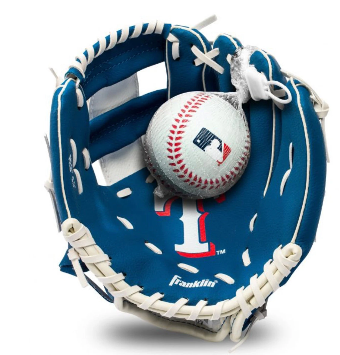 Franklin Texas Rangers MLB® Team Glove And Ball Set