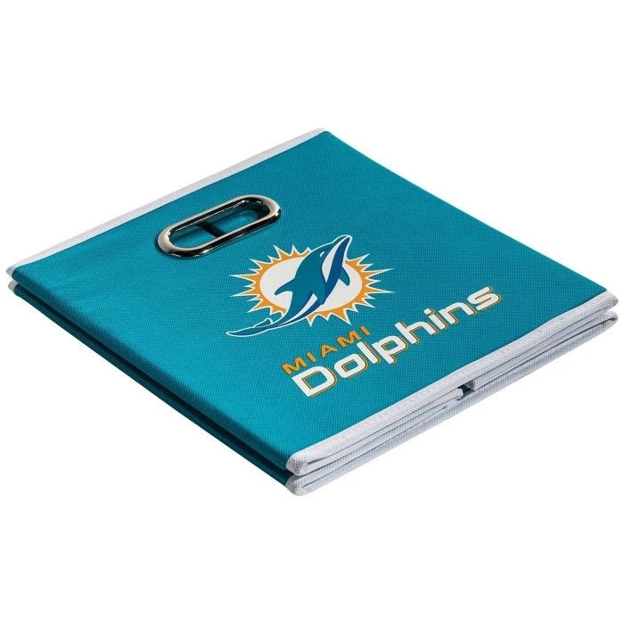 Franklin Miami Dolphins NFLĀ® Collapsible Storage Bins - Image 2