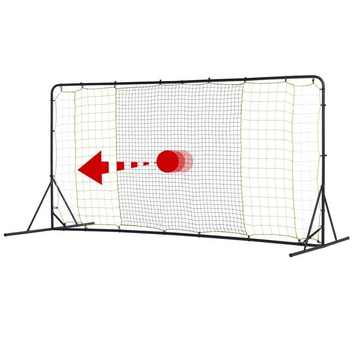 Franklin Heavy Duty Steel Rebounder With Ground Stakes - 12' X 6' - Image 2