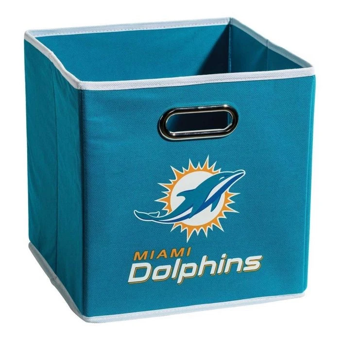 Franklin Miami Dolphins NFLĀ® Collapsible Storage Bins