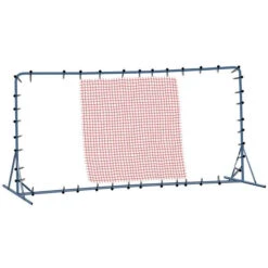 Franklin Steel Soccer Rebounder With Ground Stakes - 12' X 6'