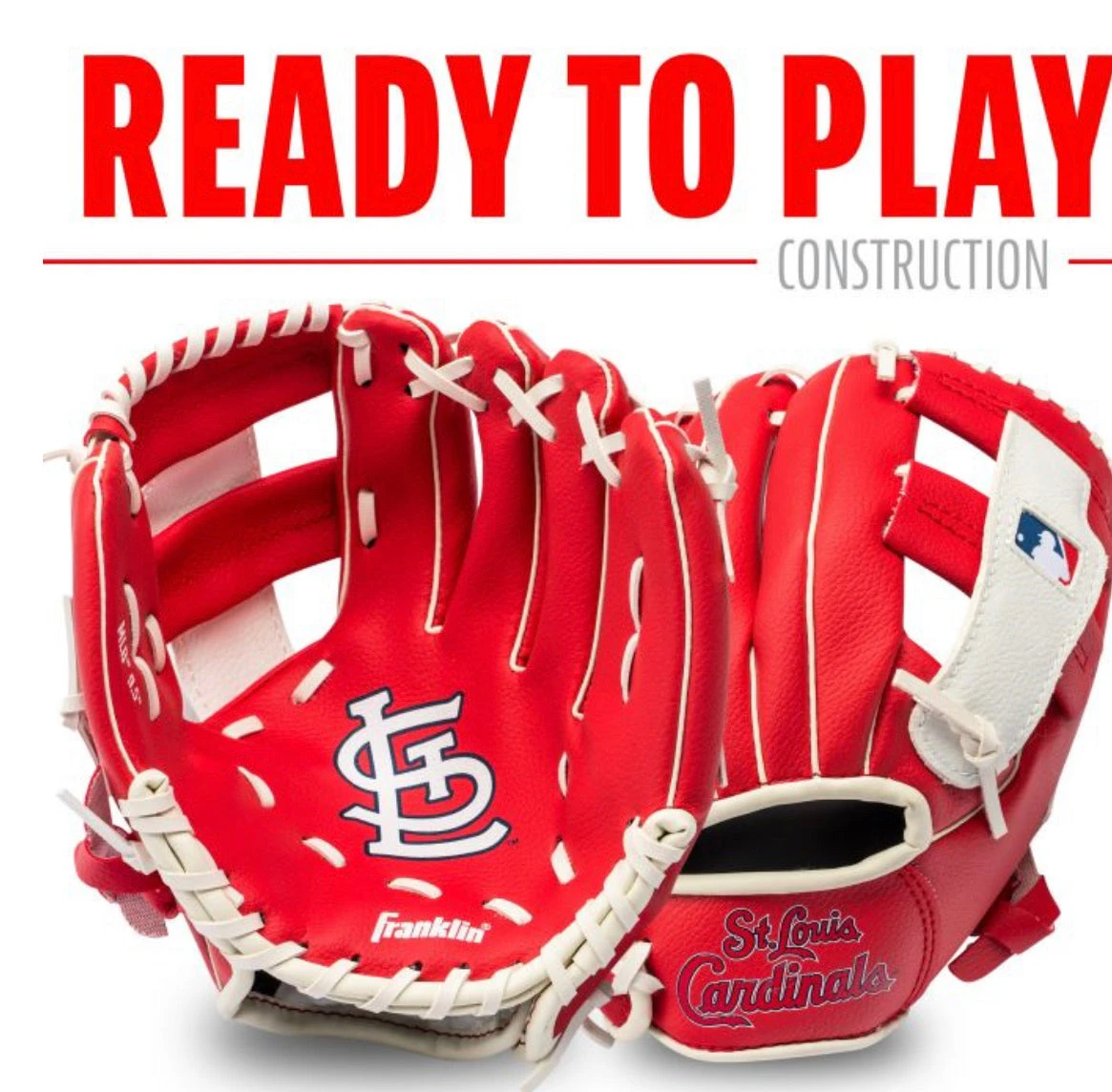 Franklin St. Louis Cardinals MLB® Team Glove And Ball Set - Image 2