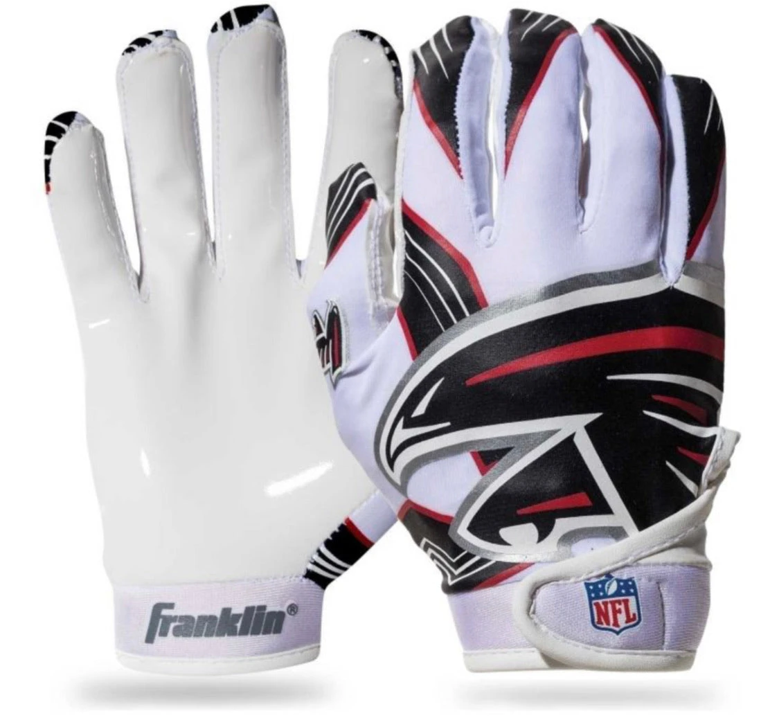 Franklin Atlanta Falcons Youth Receiver Gloves