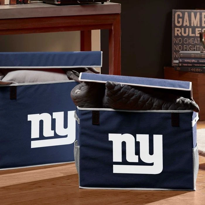 Franklin New York Football Giants Storage Footlocker Bins - Image 2